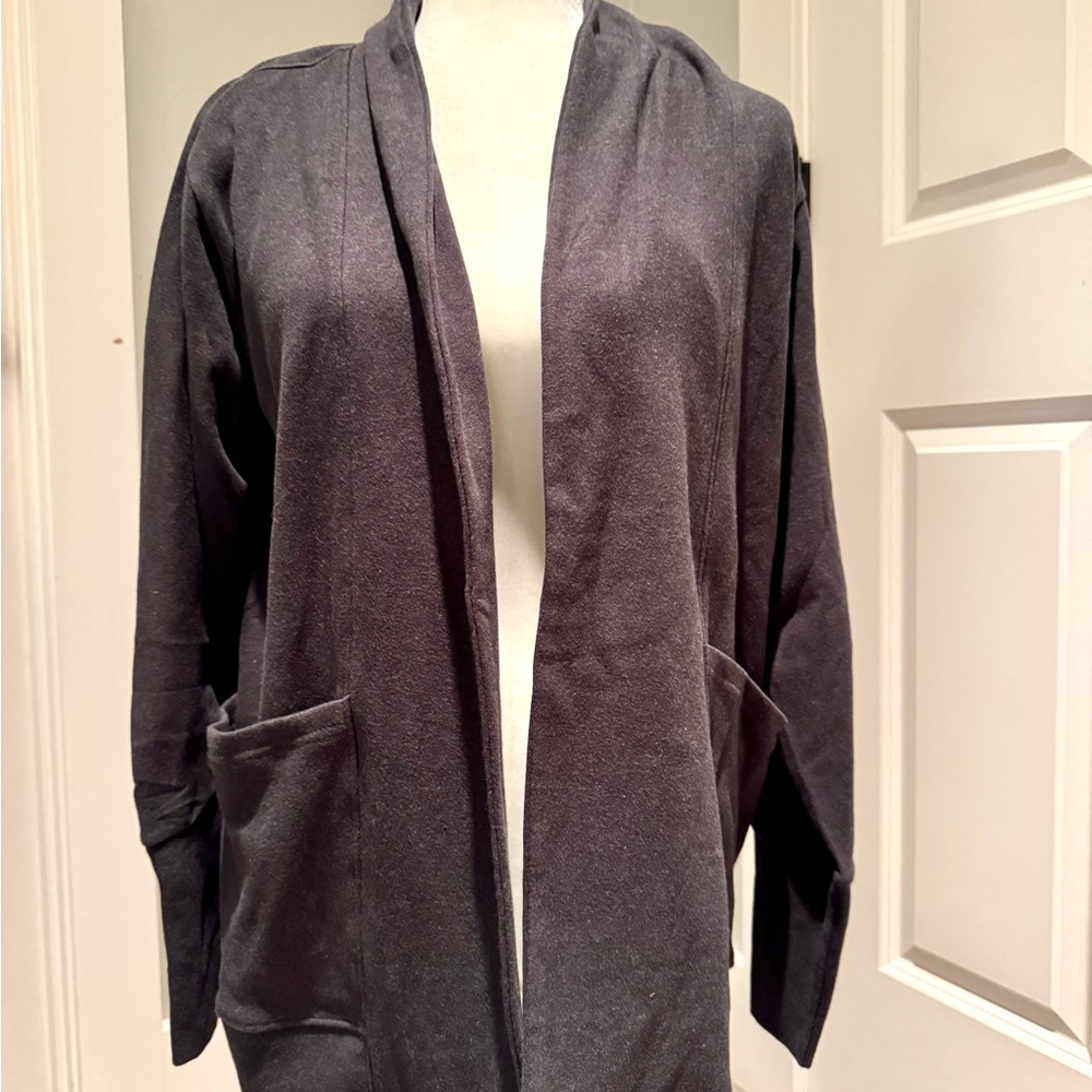 Organic Airplane Wrap Cardigan NWOT - Picture 7 of 10